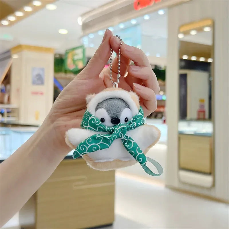 Globetrotter Penguin Plush Keychain