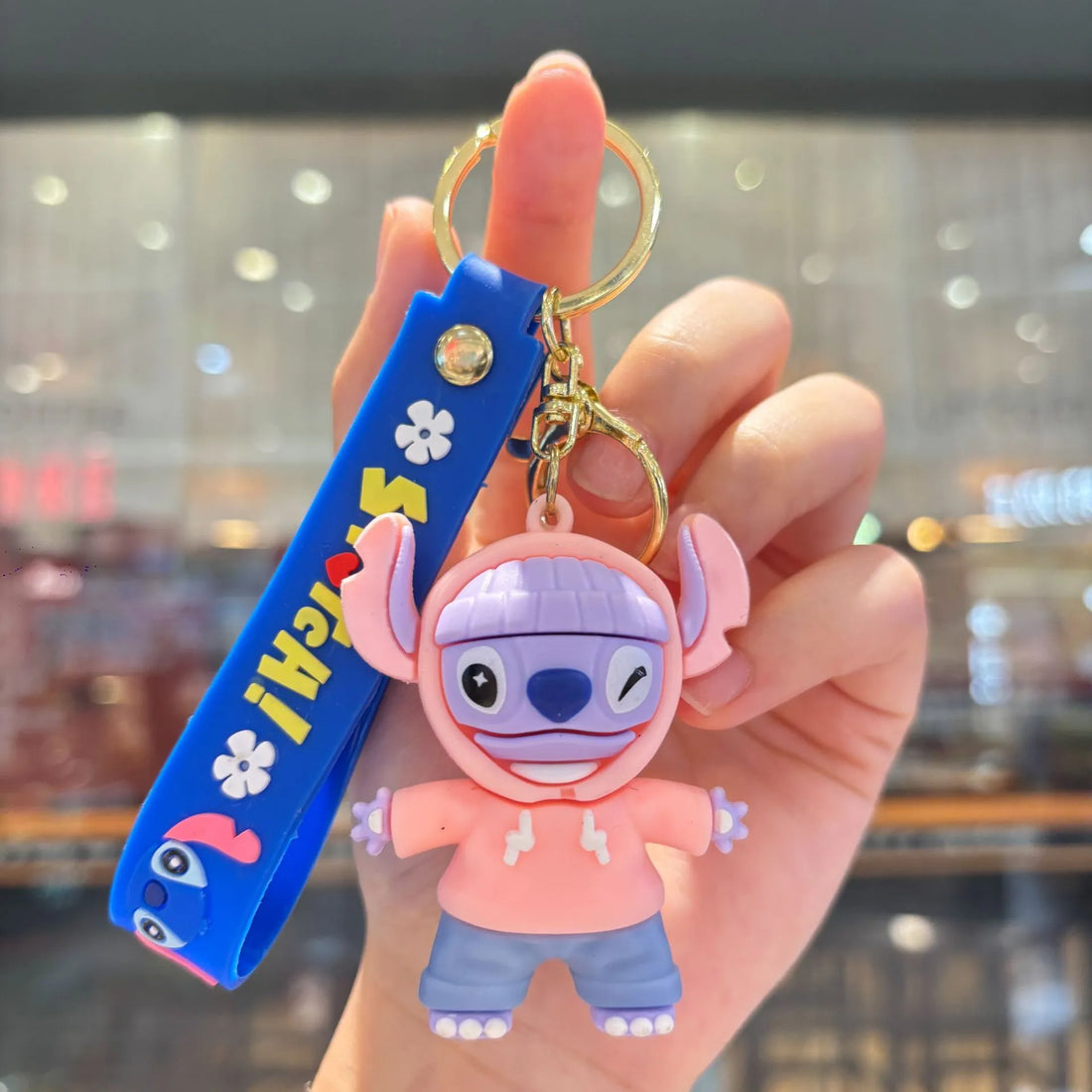 Stitch Gen-Z Street Style Keychain
