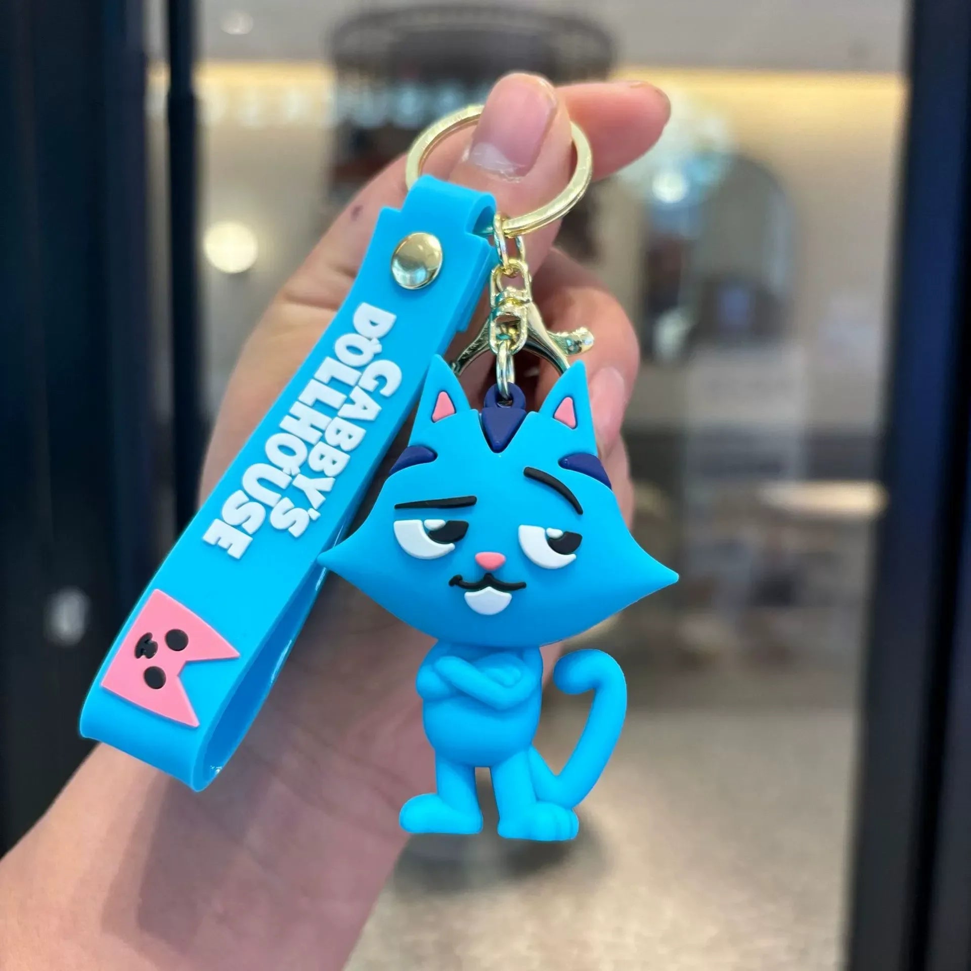 Gaby's Dollhouse Crew Keychain