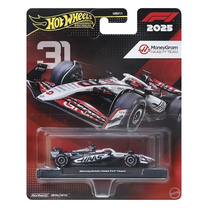 Hot Wheels Formula 1 Grand Prix Grid 2025 Assortment