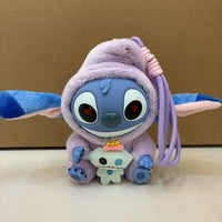 Cosmic Alien Snack Attack Plush Keychain