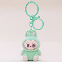 Labubu Have a Seat Mini Flock Keychain