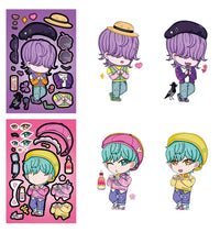 K-Pop Demon Hunters DIY Dress-Up Waterproof Sticker Pack