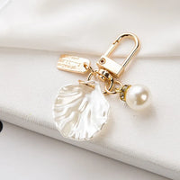 Baroque Pearl & Coastal Seashell Gold Charms
