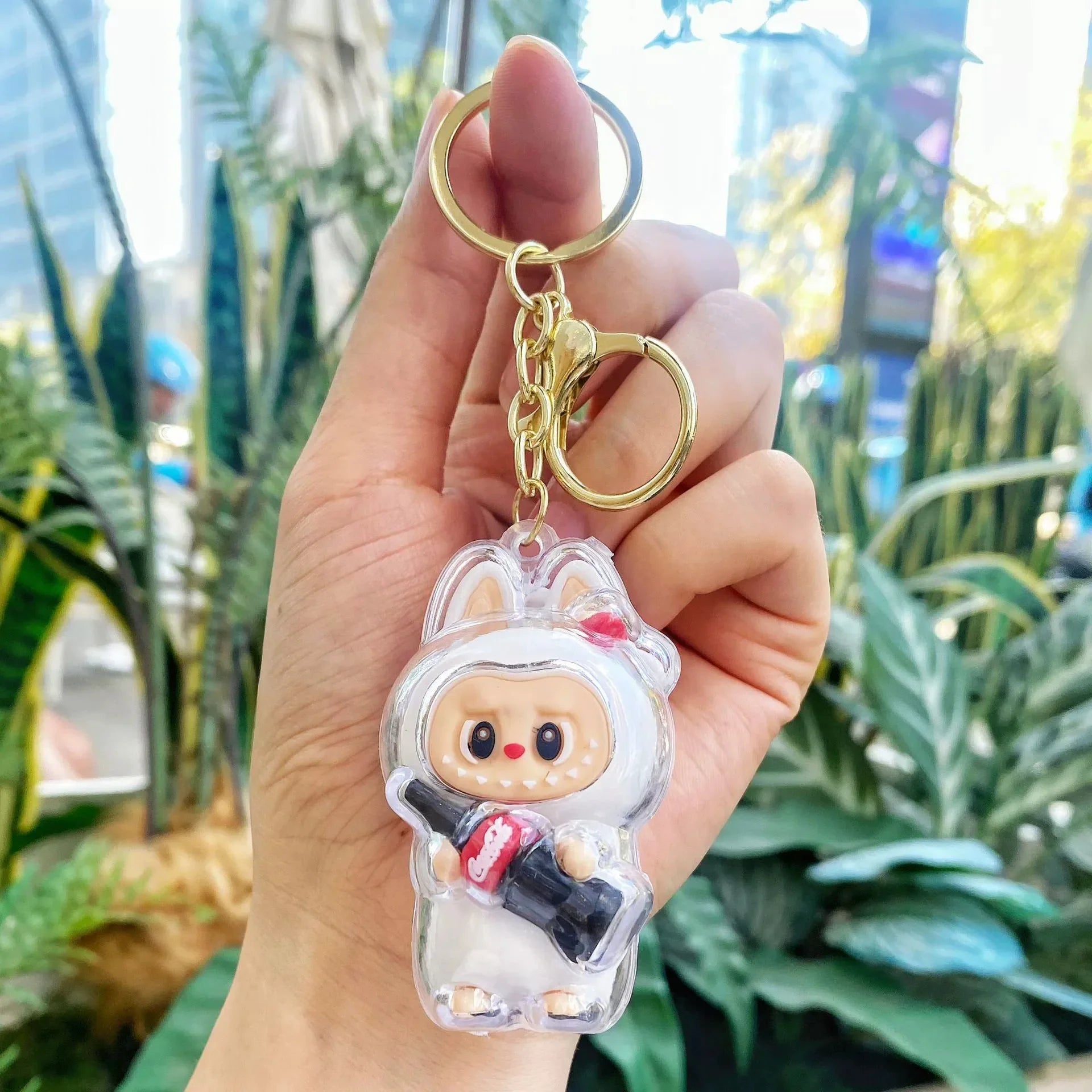 Labubu Cola Squad Blind Box Keychain