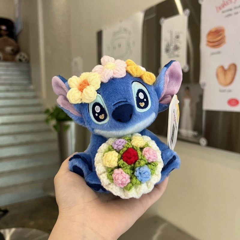 Cosmic Alien Ohana Bouquet Keychain