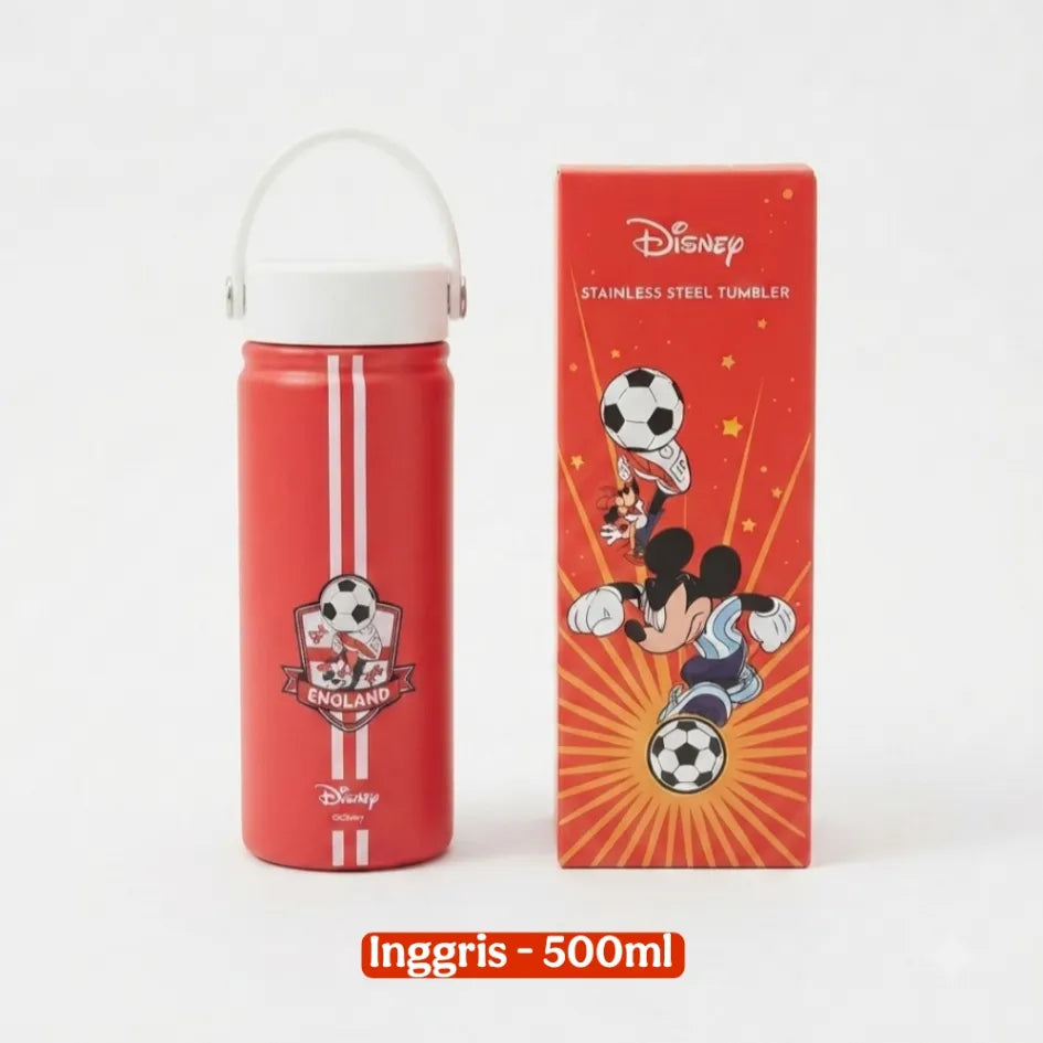 DZNY Mickey Mouse World Cup Football Edition Insulated Bottle (500 ml)