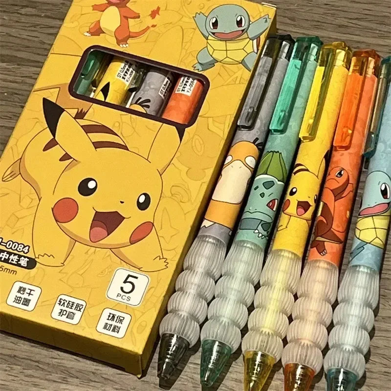Pokemon Indigo League Gel Pen (Set of 5)