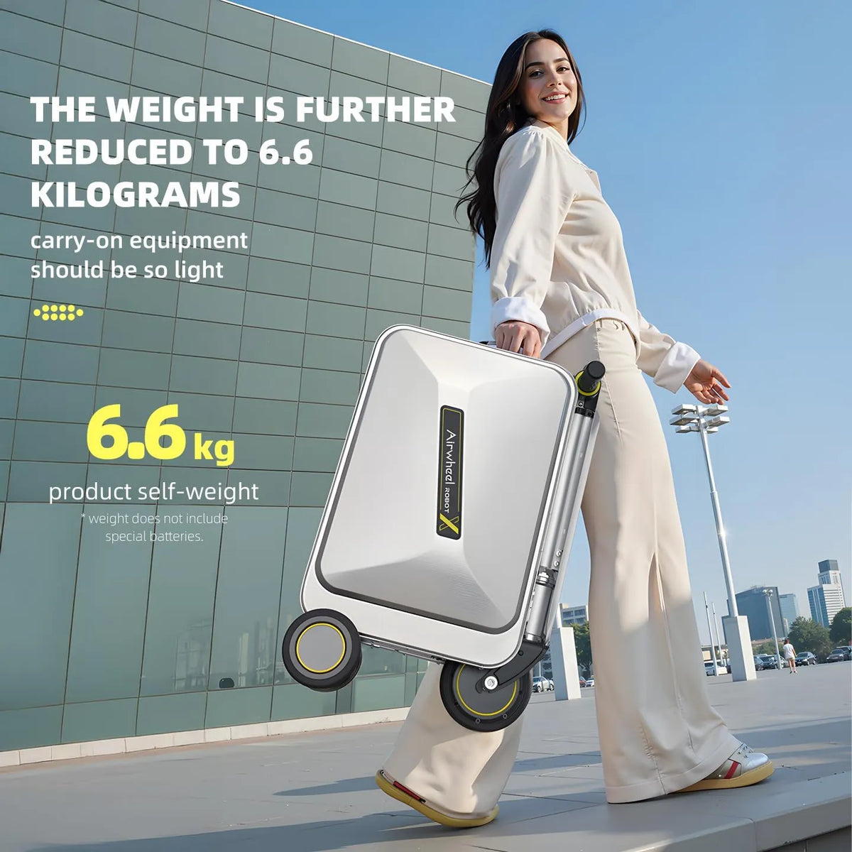 Airwheel SE3SX Smart Electric Rideable Carry-On Suitcase