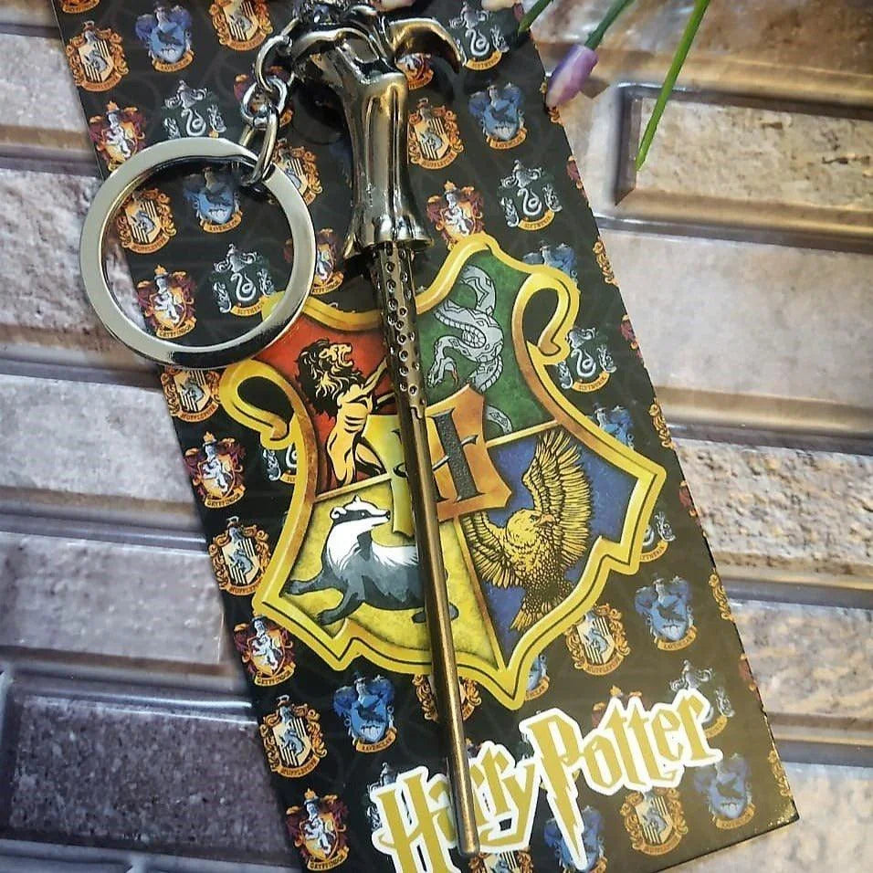 Magic Boy Metal Wand Keychains