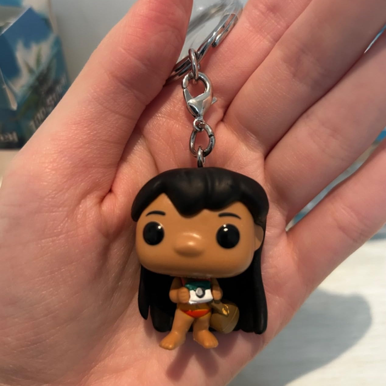 Stitch Pocket Pop Keychain