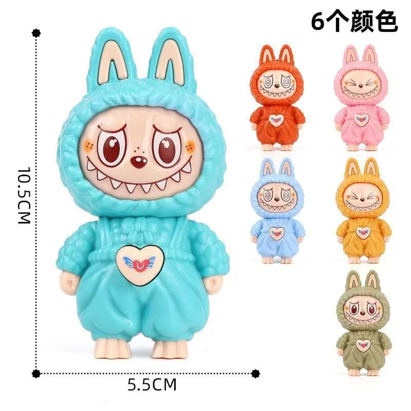 Labubu Chameleon Face Changing Keychain