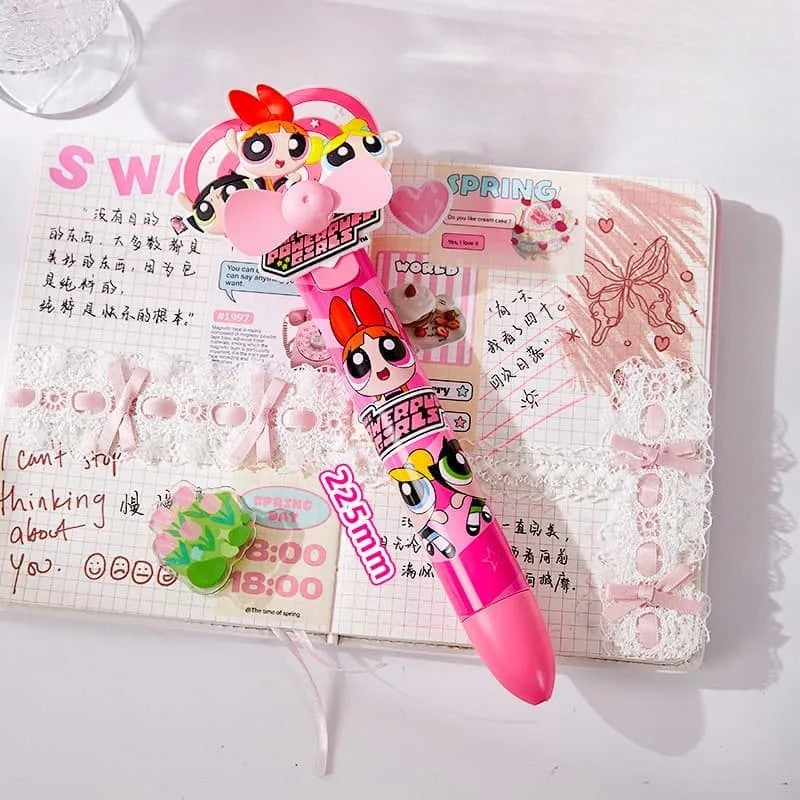Powerpuff Girls Cool Fan Pen
