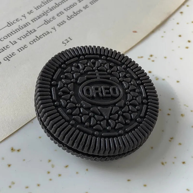 Realistic Oreo Sandwich Cookie Hair Clip
