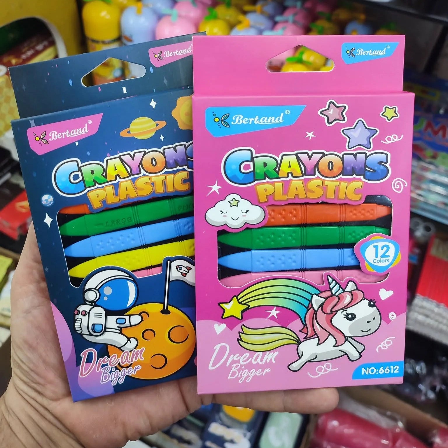 Bertand Dream Bigger Crayons (Set of 12)