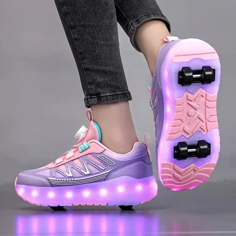 Gleam & Glide Light-Up Skate Shoes