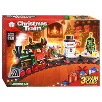 Christmas Train Building Blocks Kit