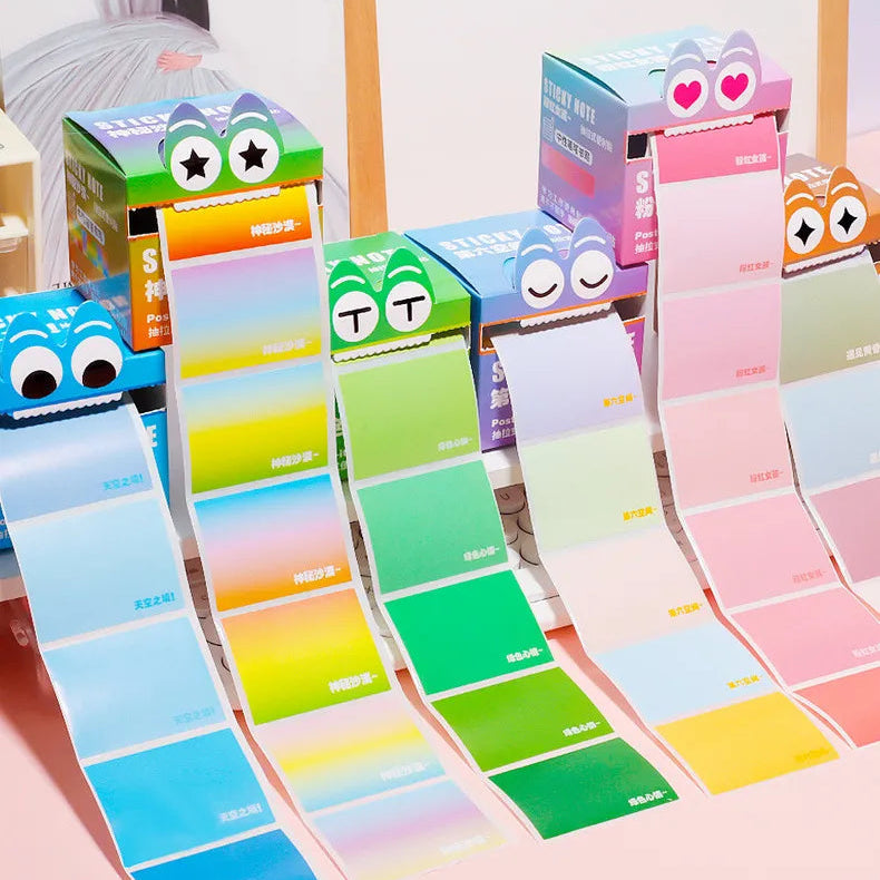 Big-Eyed Monster Pop-Up Pull-Out Sticky Notes