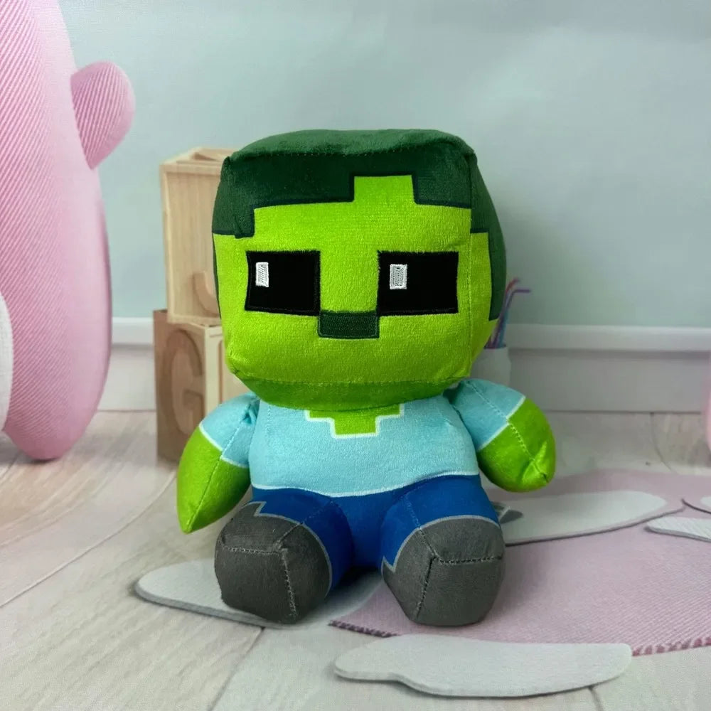 Minekraft Soft Pixel Buddies Plush (22 cm)