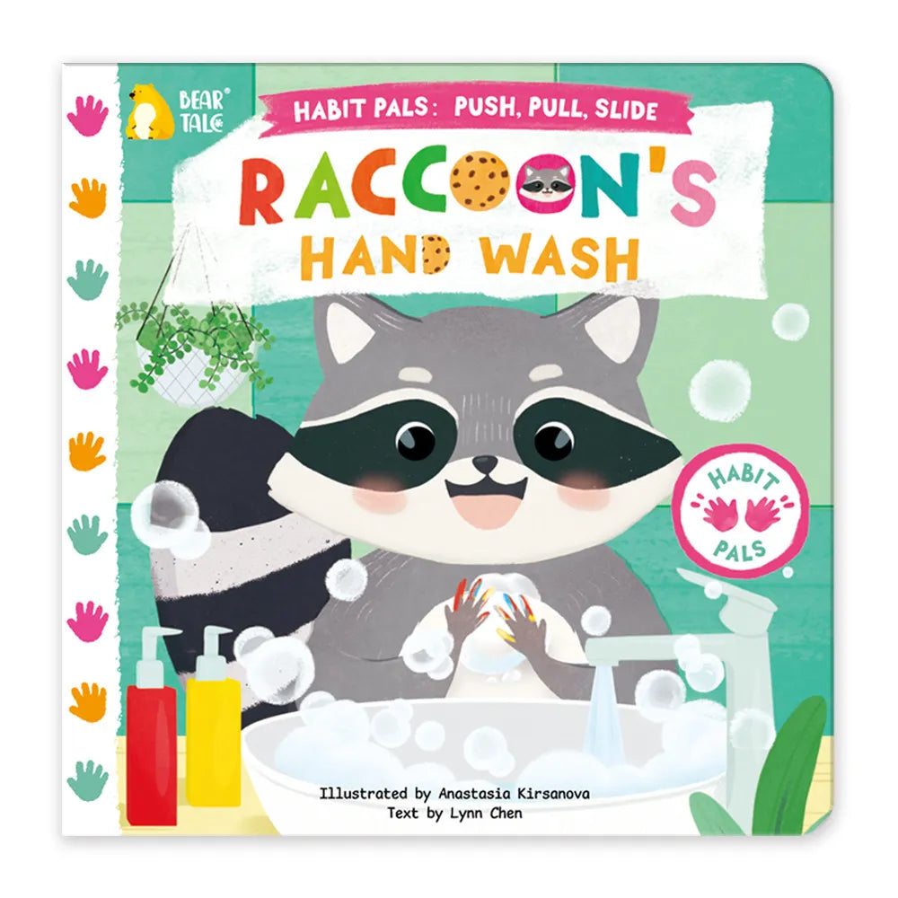 Raccoon’s Hand Wash Interactive Lift-the-Flap Board Book
