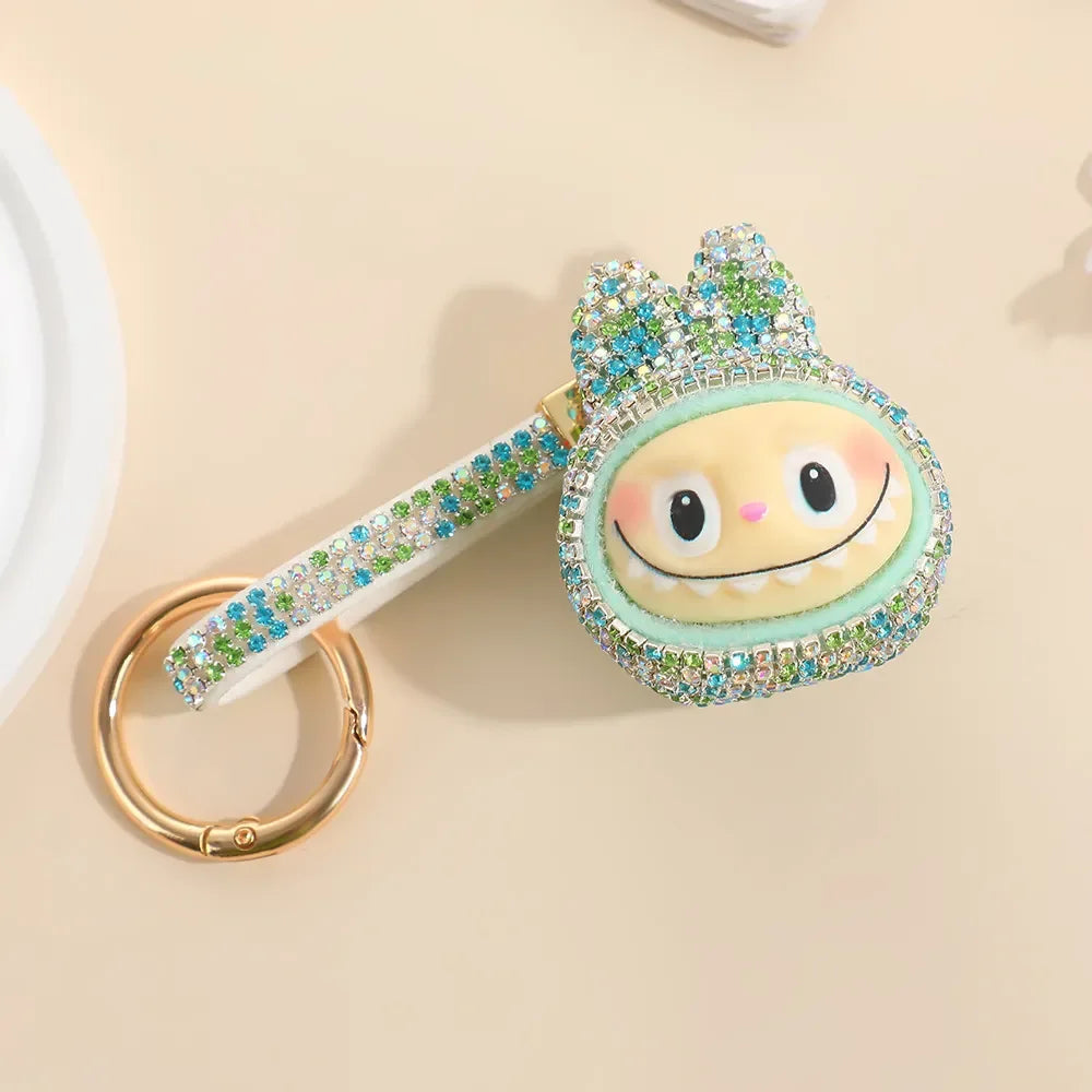 Labuboo Crystal Face Luxury Keychain