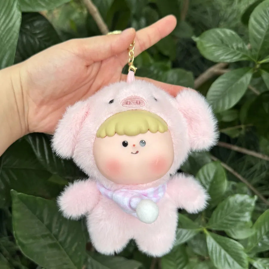 DuDu Zoo Series Vinyl Plush Keychain