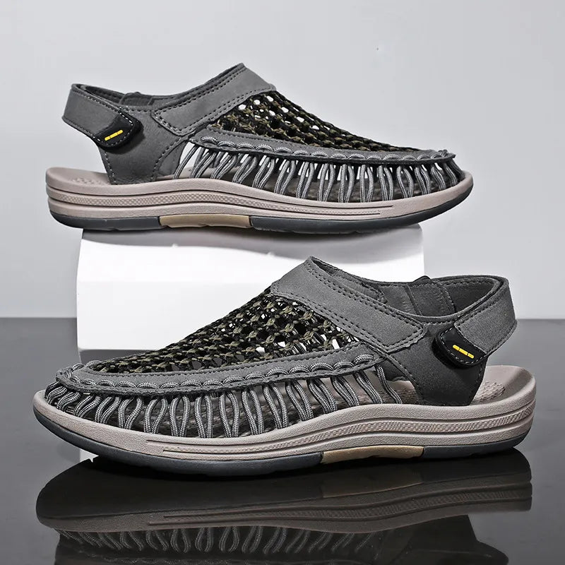 TrekWeave Men's Roman Woven Beach Sandals