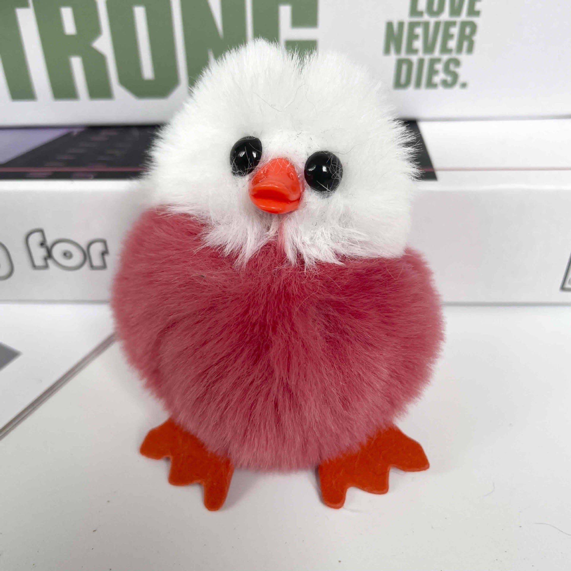 Little Furry Birds Plush Keychain