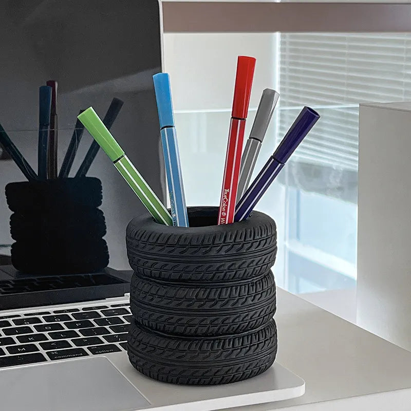 Creative Tire Pen Holder