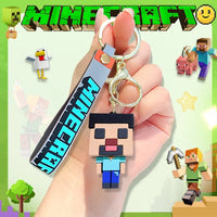 Minecraft Pixel Style Keychain