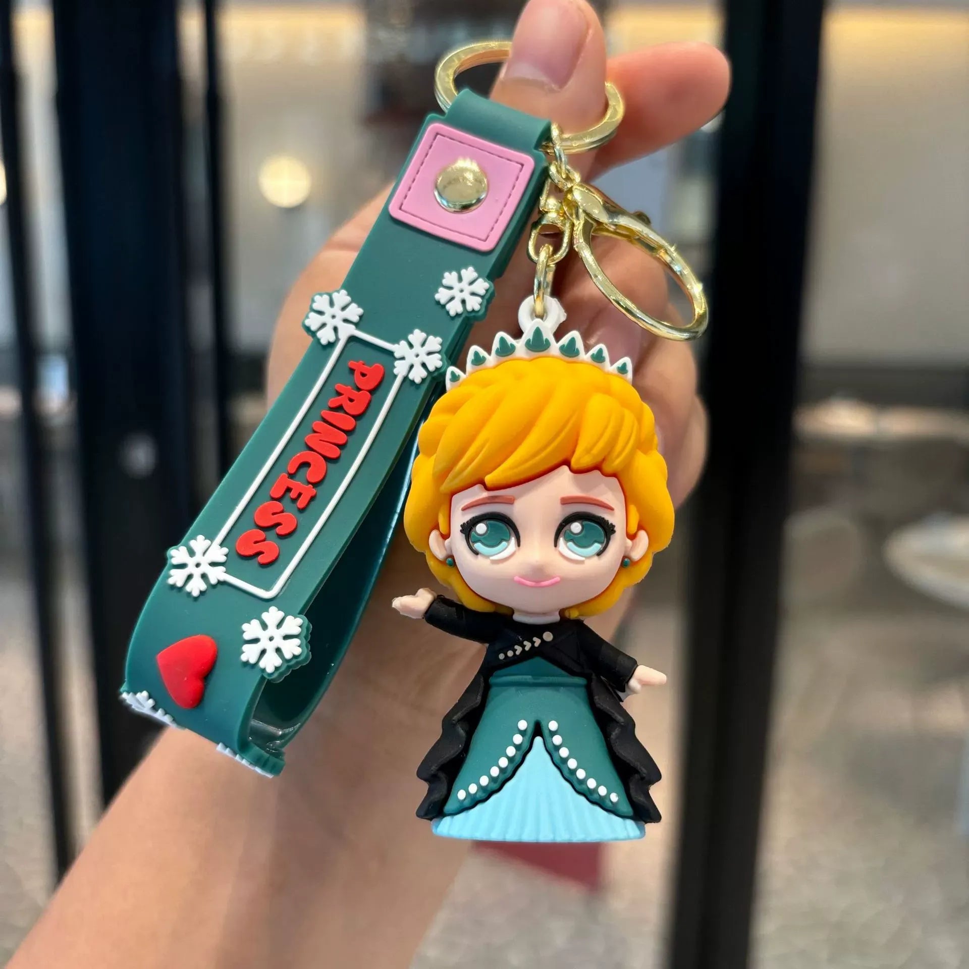 Frozen Ice Adventure Keychain