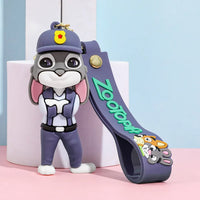 Zootopia 2 Gala & Vacation Disguise Keychain