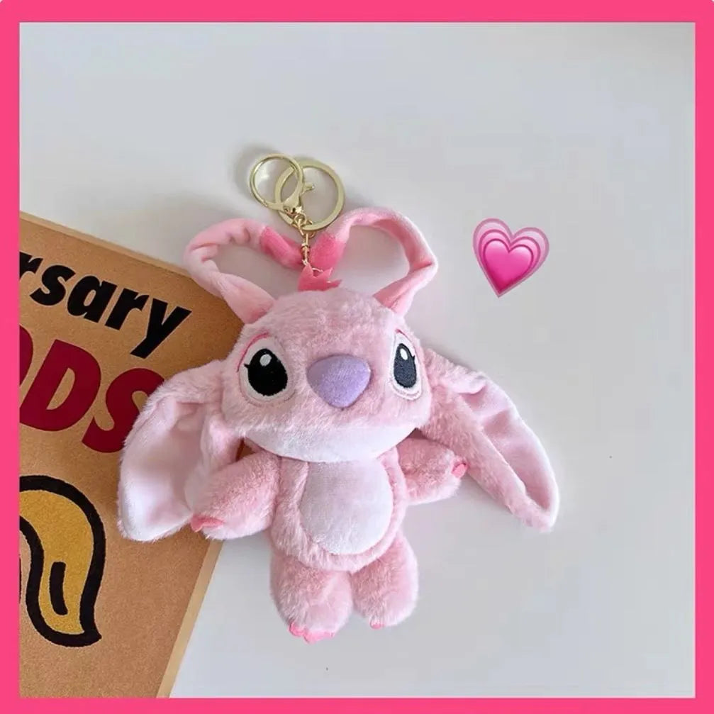 Stitch Kawaii Plush Keychain