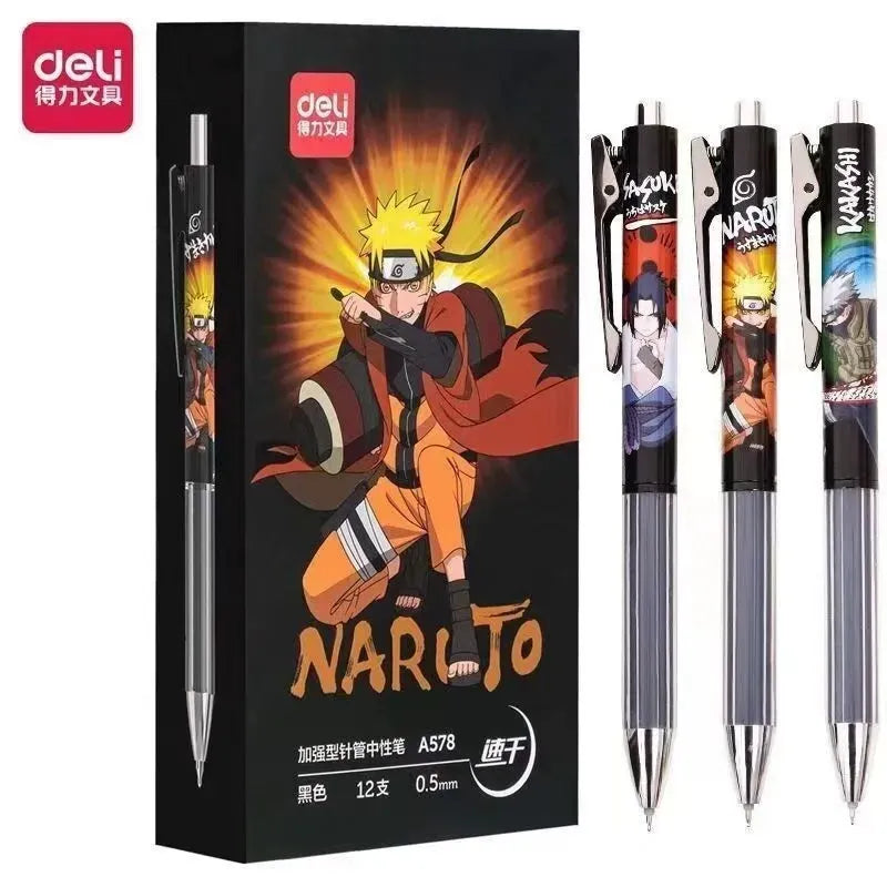 Deli A578 Naruto Gel Pen (Set of 3)
