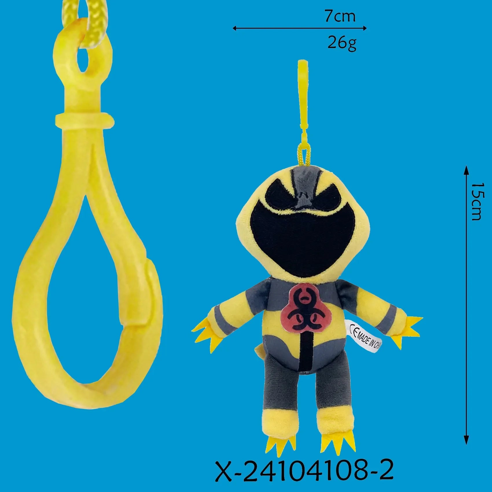 Nightmare Critters Terrifying Plush Keychain