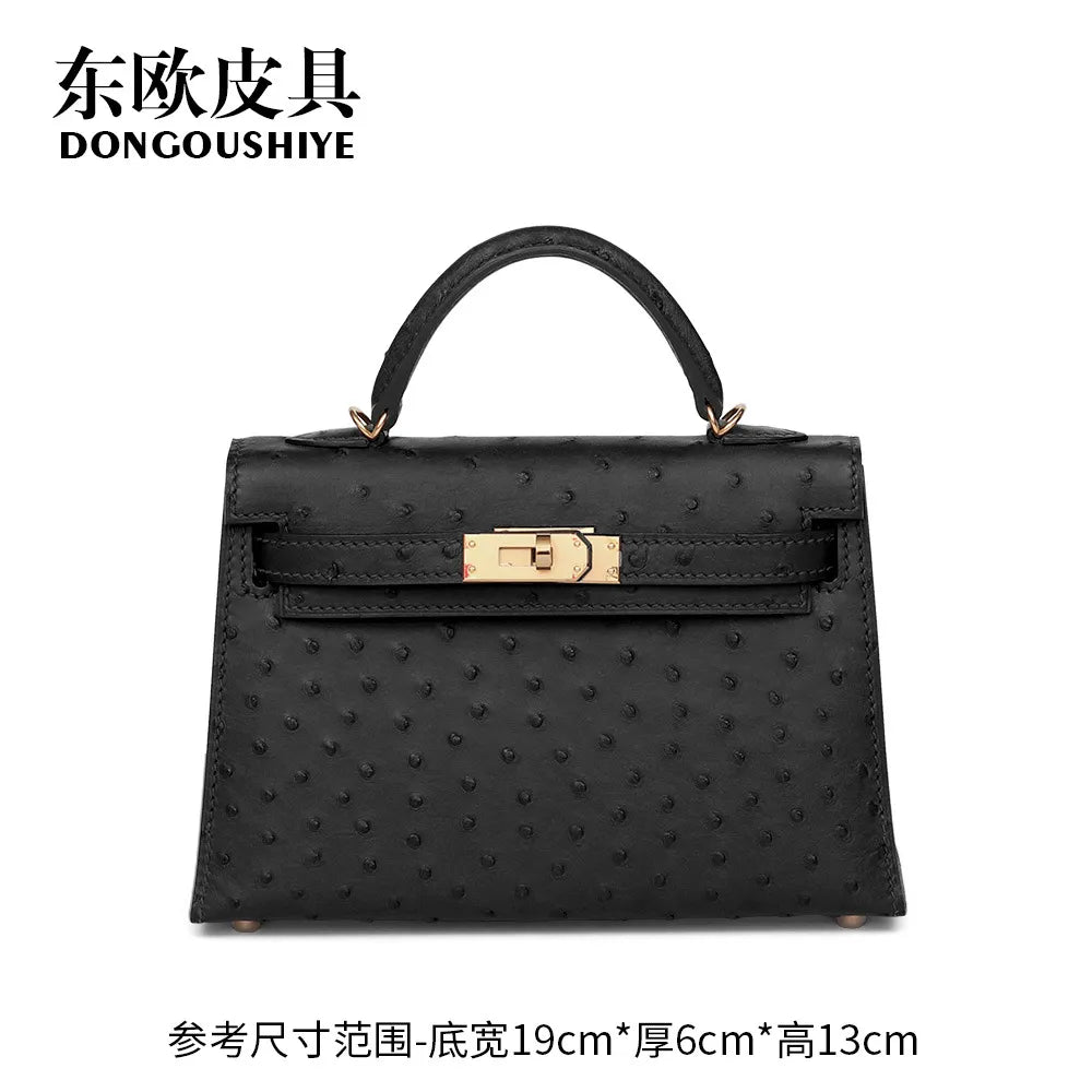 Luxe Horse Carriage Mini Kelly II Handbag