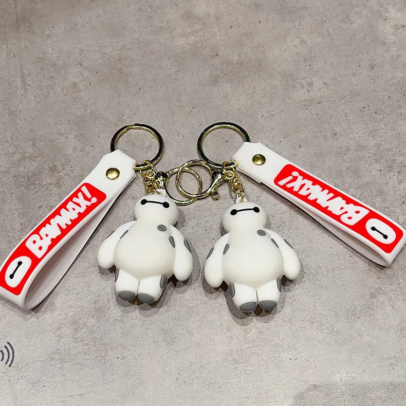 Baymax Robo Companion 3D Keychain