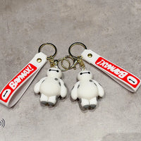 Baymax Robo Companion 3D Keychain