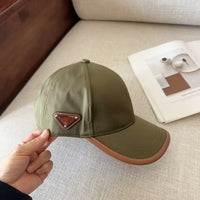 PRemium Leather-Trimmed Baseball Cap