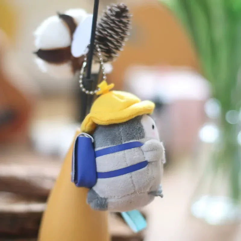 Globetrotter Penguin Plush Keychain