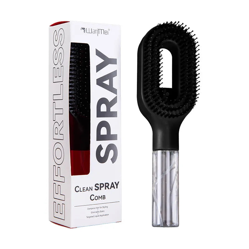 WanMei 2-in-1 Spray Comb and Detangling Brush
