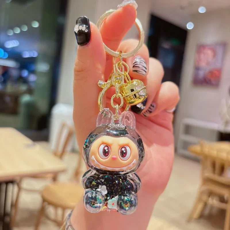 Labubu Liquid Flow Luxe Keychain