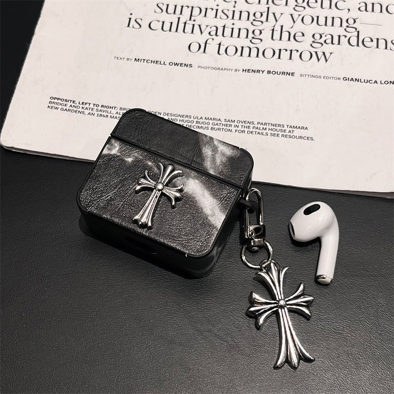 ChromeH Cross Luxe Lanyard Cover (For AirPods)