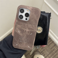 Maison Margiela Denim Cardholder Phone Case (For iPhone)
