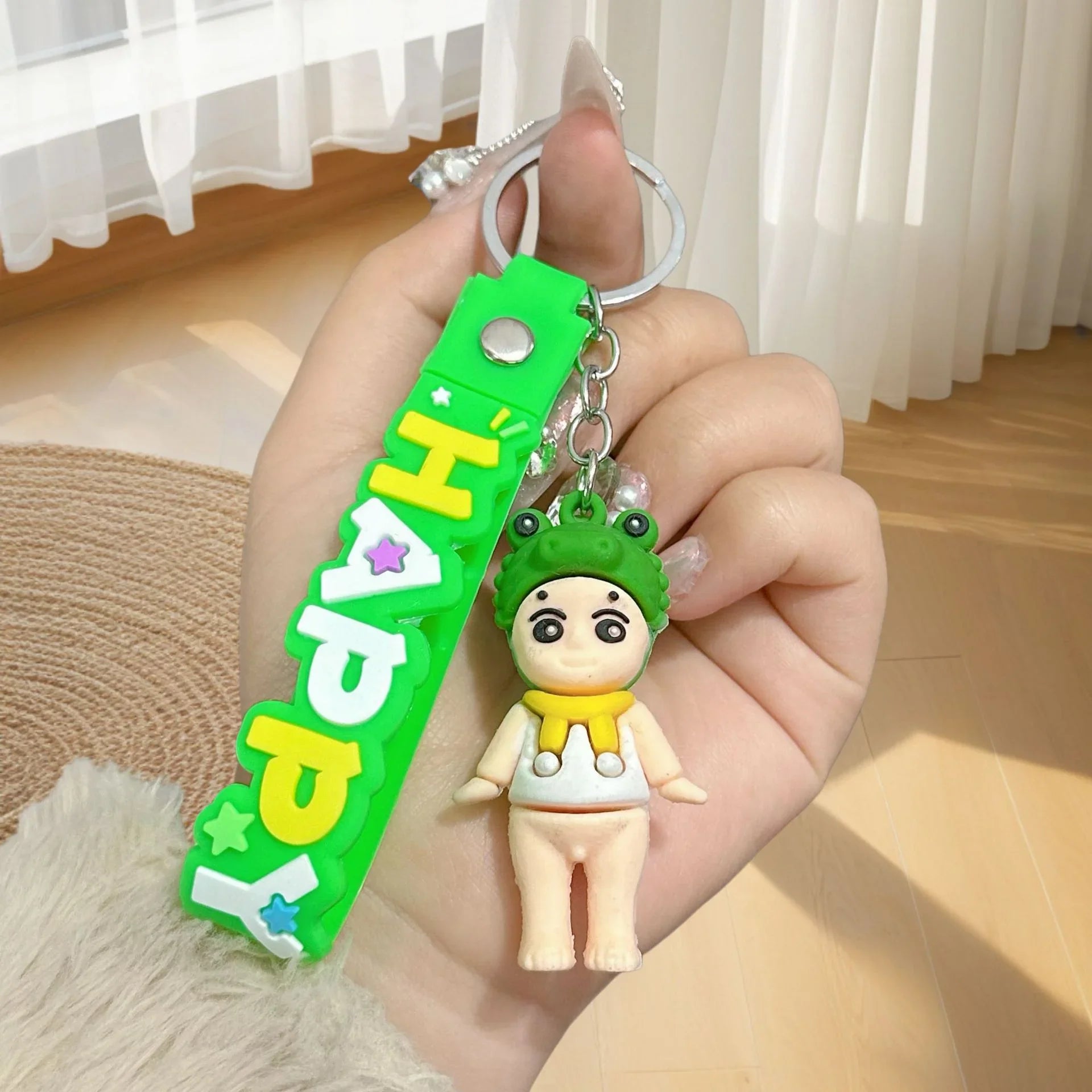 Sonny Angel Puppy Hood Keychain