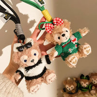 Duffy Bear Sweater Season Plush Keychain