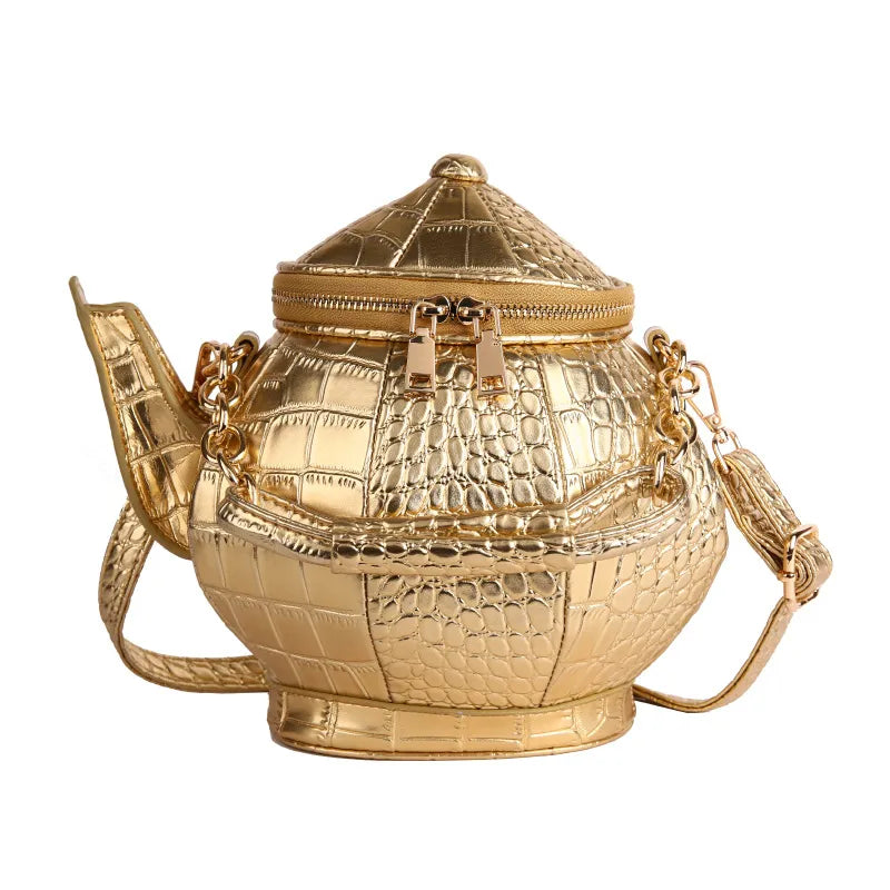 Enchanted Gothic 3D Tea Pot Purse