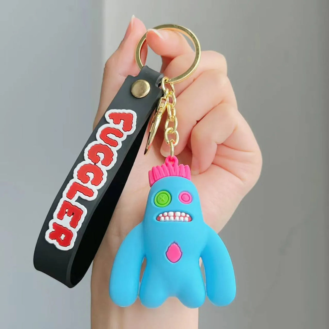 Fuggler Funny Face 3D Keychain