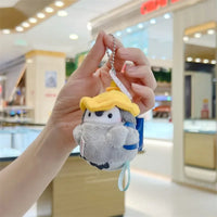 Globetrotter Penguin Plush Keychain