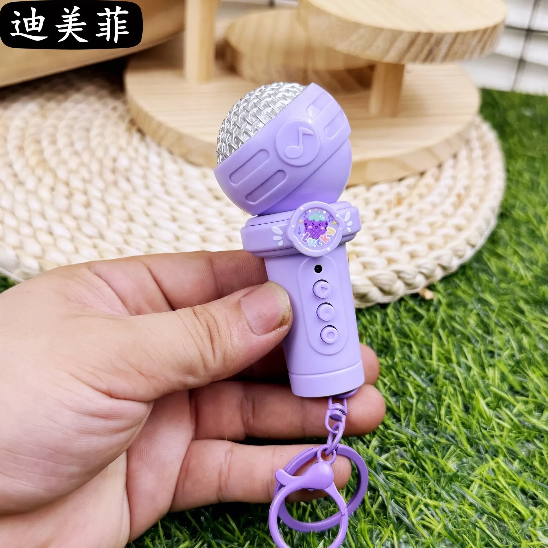 Voice Vault Mike Recorder Keychain